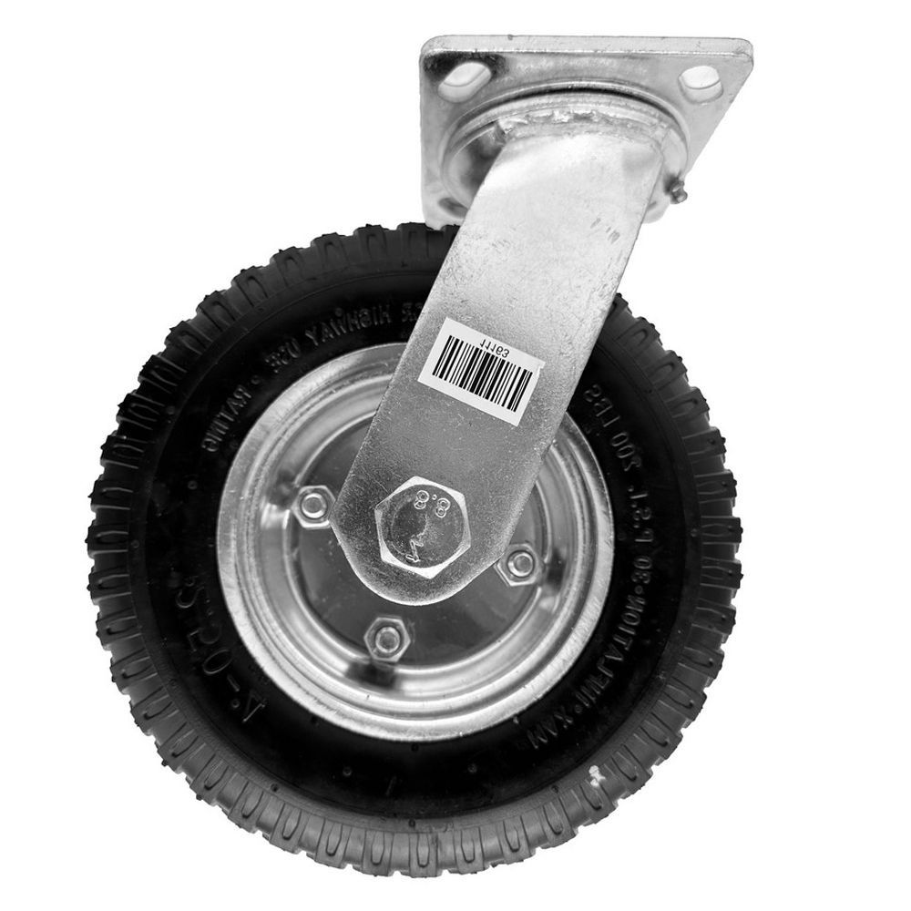 01-08-02-08-094 Ρόδα με βάση σαμπρέλας 2.50-4 100kg ρόδα περιστρεφόμενη - Image 1