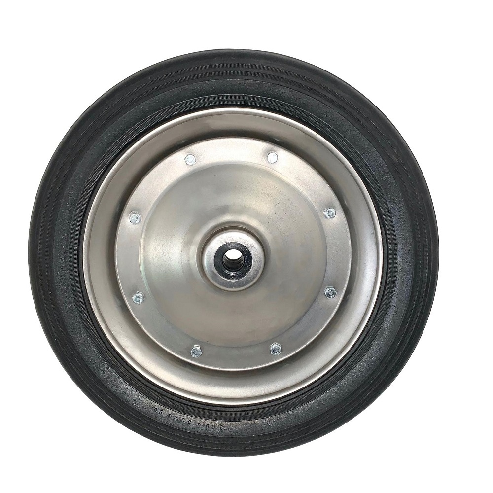TR-50090-1z ΤΡΟΧΟΣ ΚΑΡΟΤΣΙΟΥ ΚΑΡΟΥΛΙΟΥ 500Χ90 (ΓΙΑ ΑΞΟΝΑ Ø25mm) - Image 1