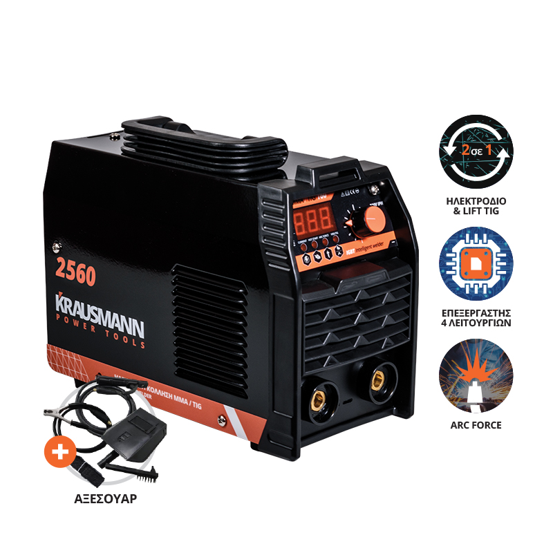 2560_img_01-1 Ηλεκτροσυγκόλληση MMA/TIG 200A KRAUSMANN - Image 1