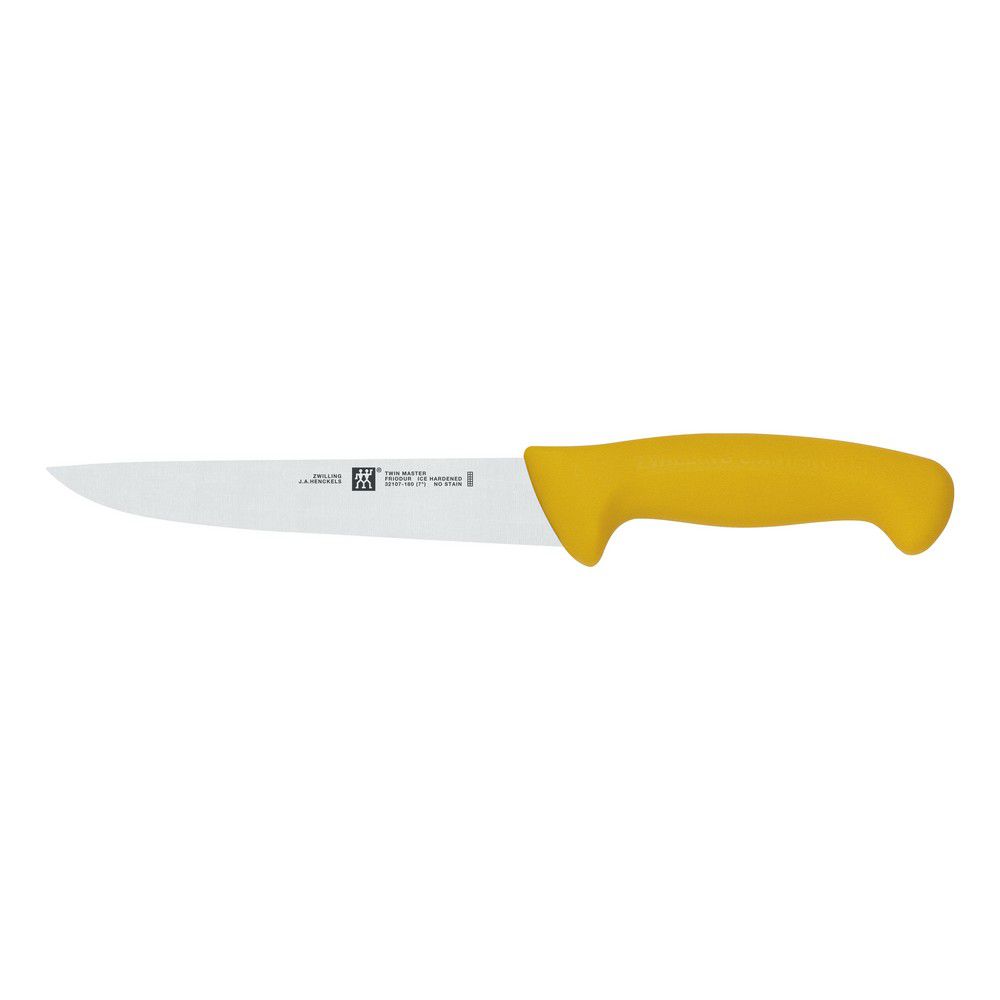 03-04-03-03-008 Μαχαίρι Zwilling 32107-180 σφαξίματος 18cm κίτρινο - Image 1