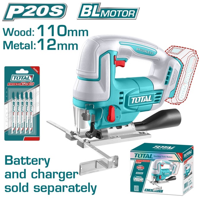 TJSLI1008 TOTAL ΕΠΑΓΓ. ΣΕΓΑ ΜΠΑΤ. Li-ion 20V Solo (TJSLI1008) - Image 1